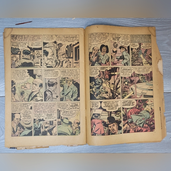 Strange Suspense Tales Vintage Comic Book - Black Cat Mystic July-September 1956 - Picture 10 of 11